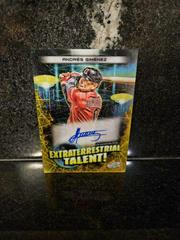 Andres Gimenez [Gold Interstellar] Baseball Cards 2023 Topps Cosmic Chrome Extraterrestrial Talent Autographs Prices