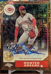 Hunter Greene [Red] #87BA-HG Baseball Cards 2022 Topps Update 1987 Autographs Prices