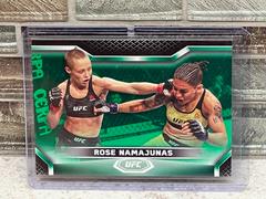 Rose Namajunas [Green] #1 Ufc Cards 2020 Topps UFC Knockout Prices