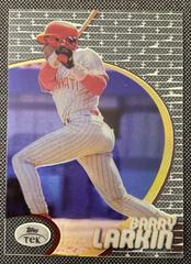 Barry Larkin [Pattern 80] #57 Baseball Cards 1998 Topps Tek Prices