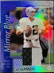 Rich Gannon [Mirror Blue Jersey] Football Cards 2002 Leaf Certified Prices