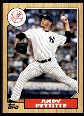 Andy Pettitte #TM111 Baseball Cards 2012 Topps 1987 Minis Prices