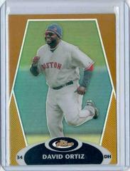 David Ortiz [Gold Refractor] Baseball Cards 2008 Finest Prices