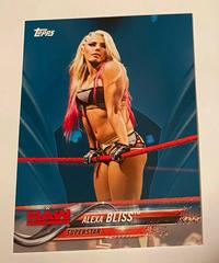Alexa Bliss [Blue] Wrestling Cards 2018 Topps WWE Then Now Forever Prices