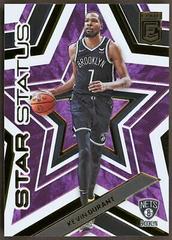 Kevin Durant [Purple] Basketball Cards 2022 Panini Donruss Elite Star Status Prices