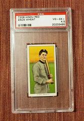 Zack Wheat #NNO Baseball Cards 1909 T206 Hindu Red Prices