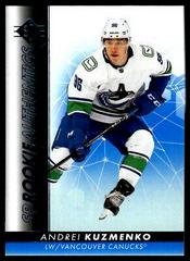 Andrei Kuzmenko [Blue] #109 Hockey Cards 2022 SP Prices
