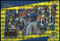 Freddie Freeman [Reactive Yellow] #BG-11 Baseball Cards 2022 Panini Mosaic Bang Prices
