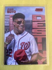 Juan Soto [Red] #1B Baseball Cards 2022 Stadium Club Dynasty and Destiny Prices