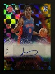 Jalen Duren [Red] #RI-JLD Basketball Cards 2022 Panini Hoops Rookie Ink Autographs Prices