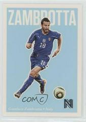 Gianluca Zambrotta Soccer Cards 2017 Panini Nobility Prices