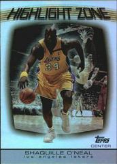 Shaquille O'Neal Basketball Cards 2003 Topps Highlight Zone Prices