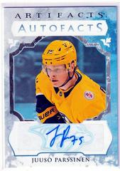 Juuso Parssinen Hockey Cards 2023 Upper Deck Artifacts Autograph Facts Prices