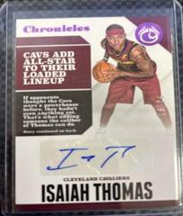 Isaiah Thomas [Pink] Basketball Cards 2017 Panini Chronicles Autographs Prices
