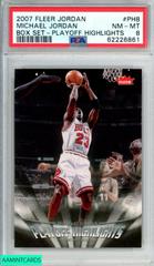 Michael Jordan #PH8 Basketball Cards 2007 Fleer Jordan Box Set-Playoff Highlights Prices