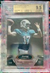 Ryan Tannehill [Black Refractor] Football Cards 2012 Bowman Sterling Prices