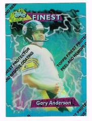 Gary Anderson [Refractor] Football Cards 1995 Topps Finest Prices