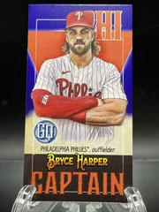 Bryce Harper [Indigo] Baseball Cards 2021 Topps Gypsy Queen Captains Minis Prices