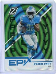 D'Andre Swift #EE-6 Football Cards 2022 Panini Zenith Epix Emerald Play Prices