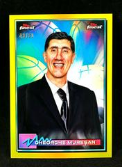 Gheorghe Muresan [Gold Refractor] #56 Basketball Cards 2021 Topps Finest Prices