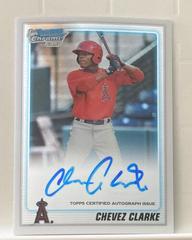 Chevez Clarke #BDPP72 Baseball Cards 2010 Bowman Chrome Draft Picks & Prospects Prices