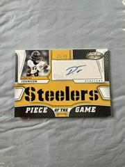 Diontae Johnson #PGS-DJ Football Cards 2022 Panini Certified Piece of the Game Signatures Prices