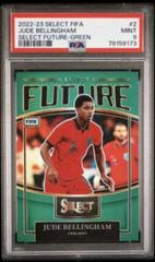 Jude Bellingham [Green] #2 Soccer Cards 2022 Panini Select FIFA Future Prices