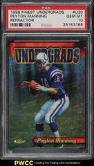 Peyton Manning [ [Refractor]] Football Cards 1998 Topps Finest Undergrads Prices