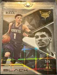 LaMelo Ball [Holo Gold] #46 Basketball Cards 2022 Panini Black Prices