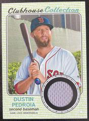 Dustin Pedroia #DP Baseball Cards 2017 Topps Heritage Clubhouse Collection Relics Prices