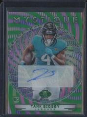 Tank Bigsby [FOTL Green] #34 Football Cards 2023 Panini Illusions Mystique Autograph Prices