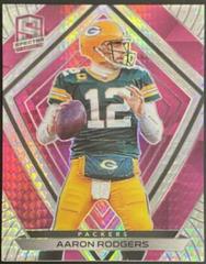 Aaron Rodgers [Pink] #106 Football Cards 2020 Panini Spectra Prices