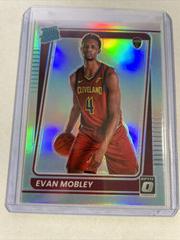 Evan Mobley [Holo] Basketball Cards 2021 Panini Donruss Optic Prices