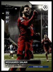 Mohamed Salah #HH-9 Soccer Cards 2023 Topps UEFA Club Historic Hat Trick Prices