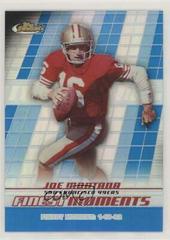 Joe Montana [Blue Refractor] Football Cards 2008 Topps Finest Moments Prices