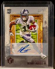 Henry Ruggs III [Signature Red] #GK-16 Football Cards 2020 Panini Chronicles Gridiron Kings Prices