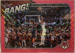 Damian Lillard [Pink Fluorescent] Basketball Cards 2020 Panini Mosaic Bang Prices