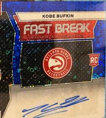 Kobe Bufkin [Blue] #23 Basketball Cards 2023 Panini Prizm Fast Break Rookie Autograph Prices