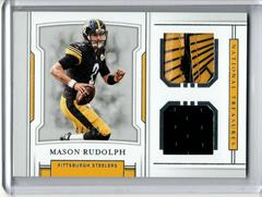 Mason Rudolph Football Cards 2018 National Treasures Rookie Dual Materials Prices