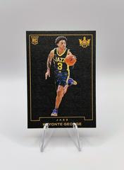 Keyonte George #18 Basketball Cards 2023 Panini Court Kings Blank Slate Prices