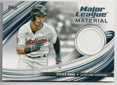 Steven Kwan #MLM-SK Baseball Cards 2023 Topps Series 2 Major League Material Relics Prices