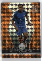 Anthony Martial [Orange] Soccer Cards 2016 Panini Spectra Prices