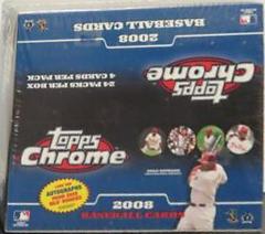 Retail Box Baseball Cards 2008 Topps Chrome Prices