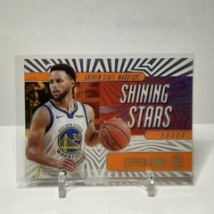 Stephen Curry [Orange] Basketball Cards 2019 Panini Illusions Shining Stars Prices