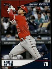 Shohei Ohtani [Red] #SS-3 Baseball Cards 2022 Topps Significant Statistics Prices