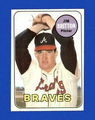 Jim Britton #154 Baseball Cards 1969 Topps Prices