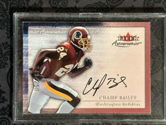 Champ Bailey [Gold] Football Cards 2000 Fleer Autographics Prices
