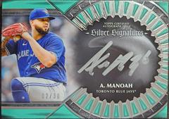 Alek Manoah [Aqua Silver] #SS-AM Baseball Cards 2023 Topps Five Star Signature Prices