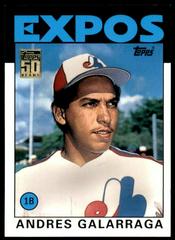 Andres Galarraga [1986 Reprint] #T118 Baseball Cards 2001 Topps Traded Prices