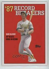 Mark McGwire #130 Baseball Cards 2017 Topps Throwback Thursday Prices